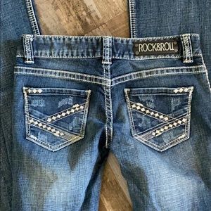 Rock & Roll Cowgirl Low Rise Jean